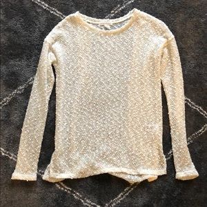 Aeropostale White Sweater XS